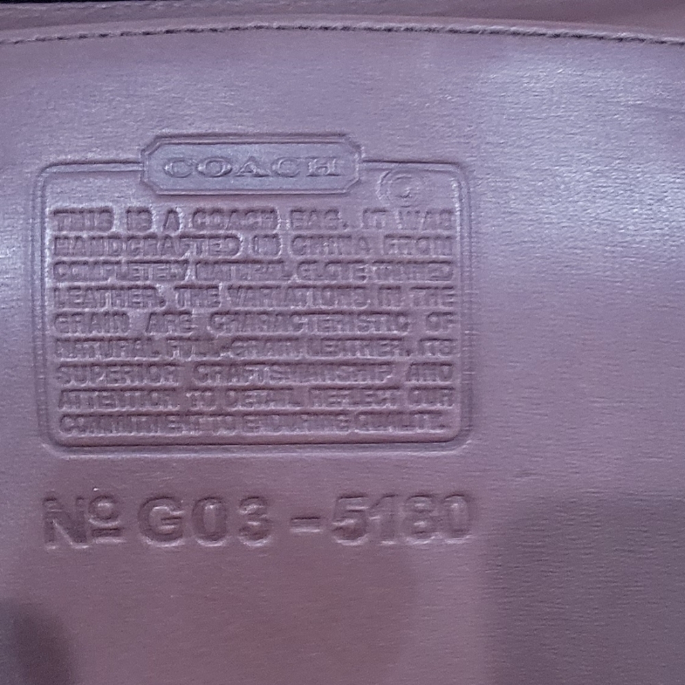 Vintage Coach Briefcase - Picture 9 of 9